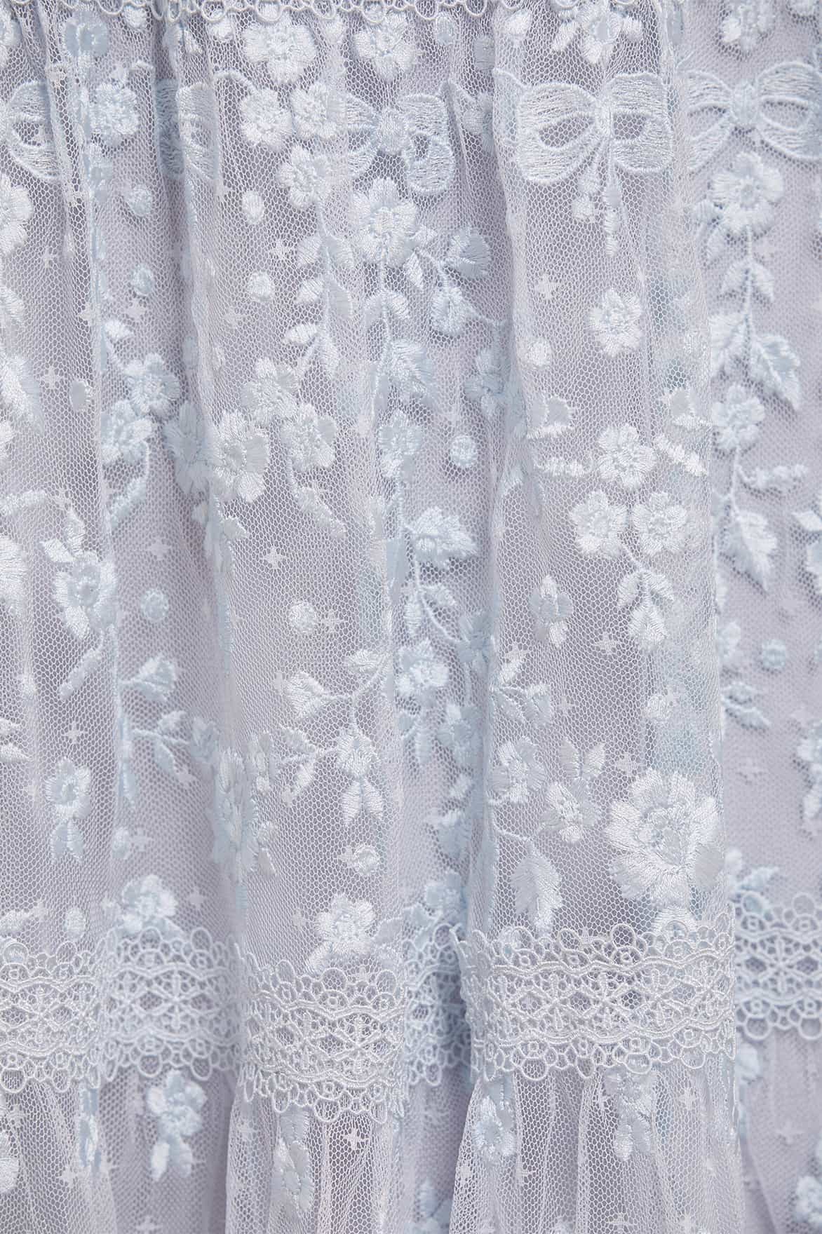 Celestia Ribbon Ankle Gown - Image 11