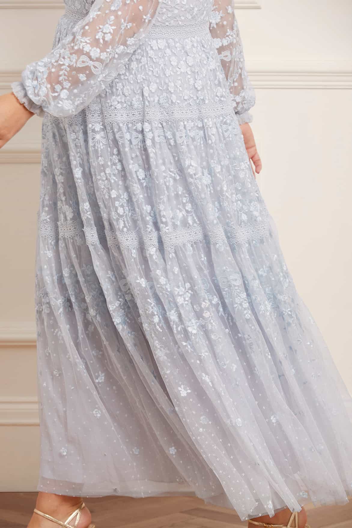 Celestia Ribbon Ankle Gown - Image 4