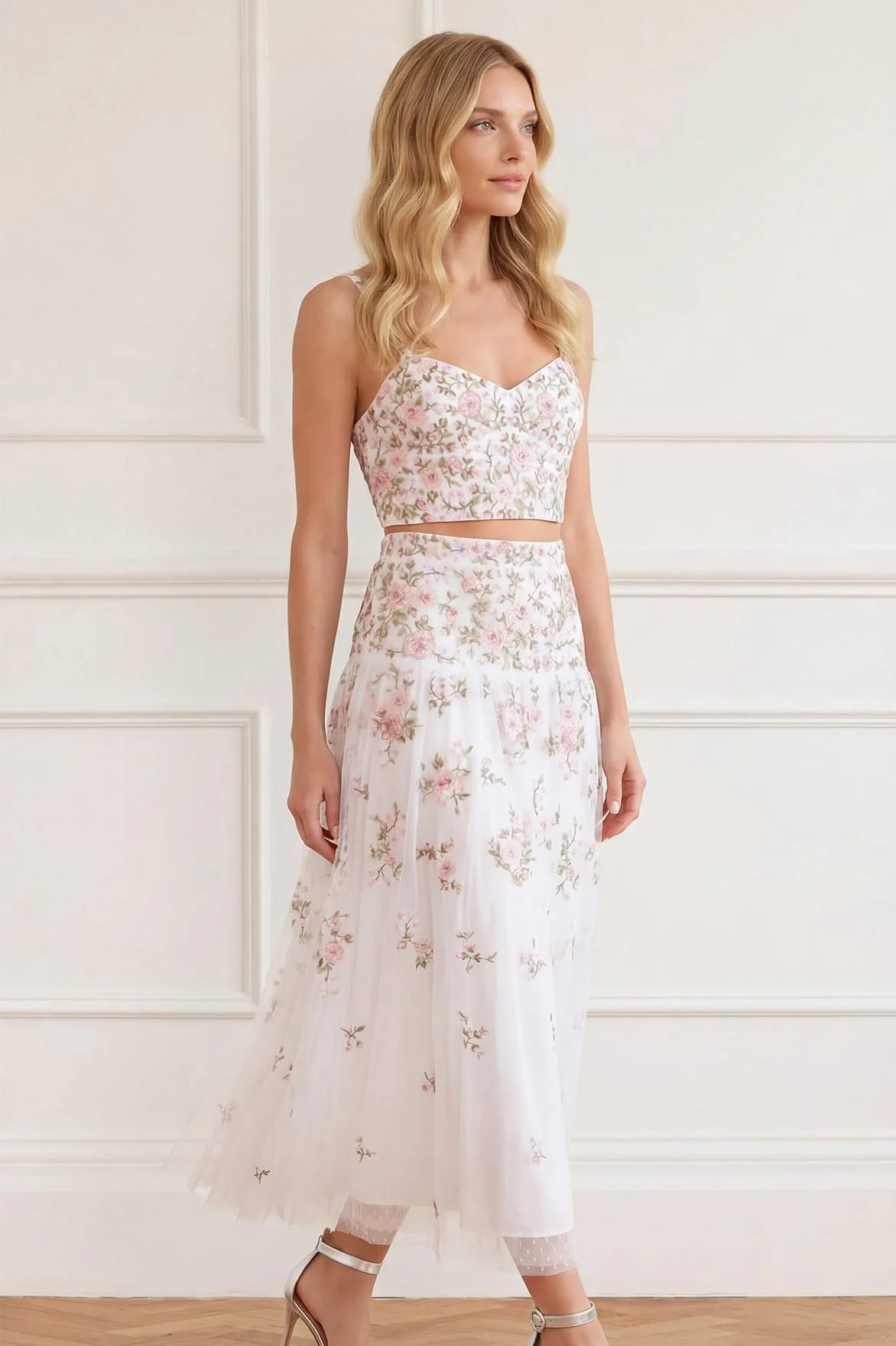 Eden Rose Ankle Skirt - Image 3