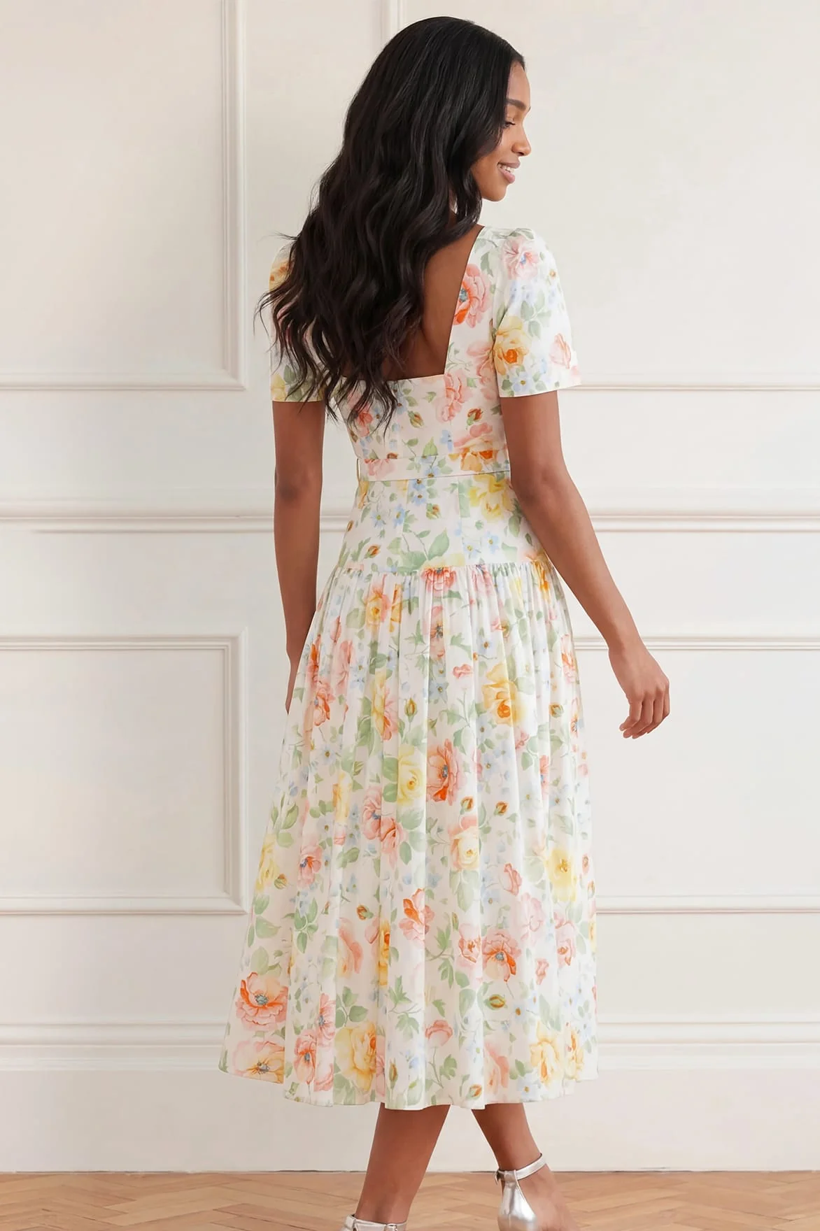 Sienna Rose Cotton Ballerina Dress - Image 5